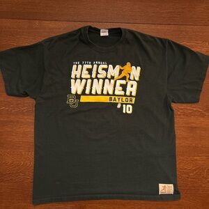 Green Heisman Winner Baylor T-Shirt RGIII